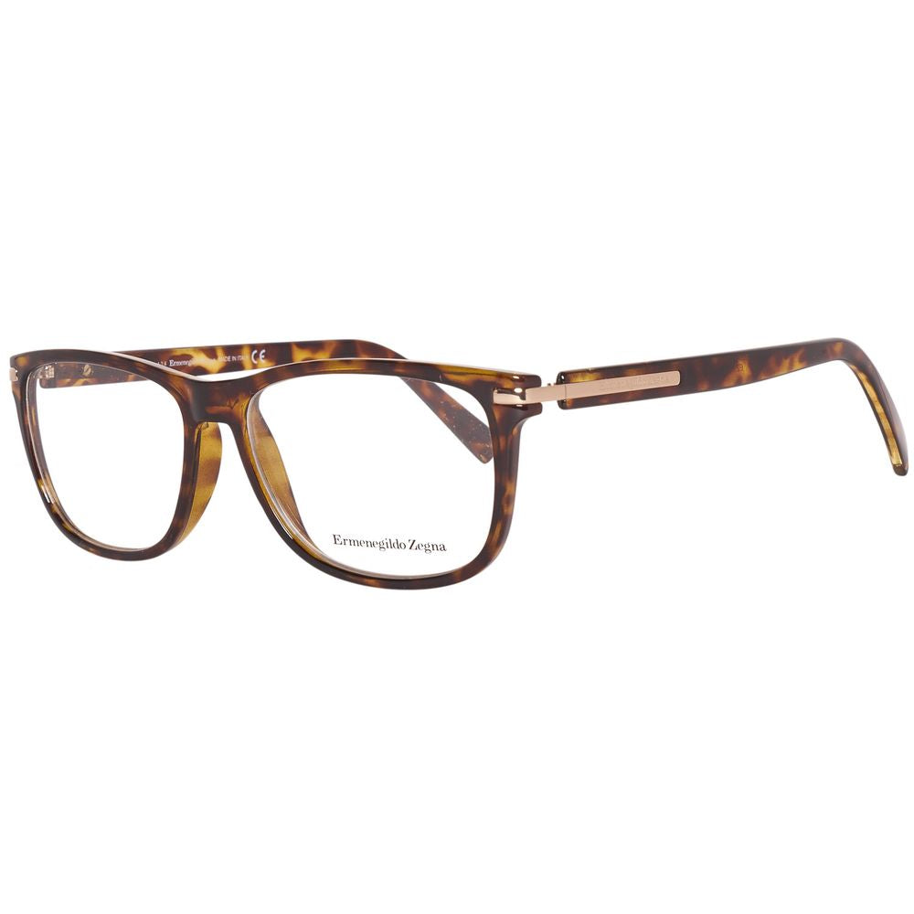 Ermenegildo Zegna Brown Plastic Glasses (Frames) - Luxe Nova