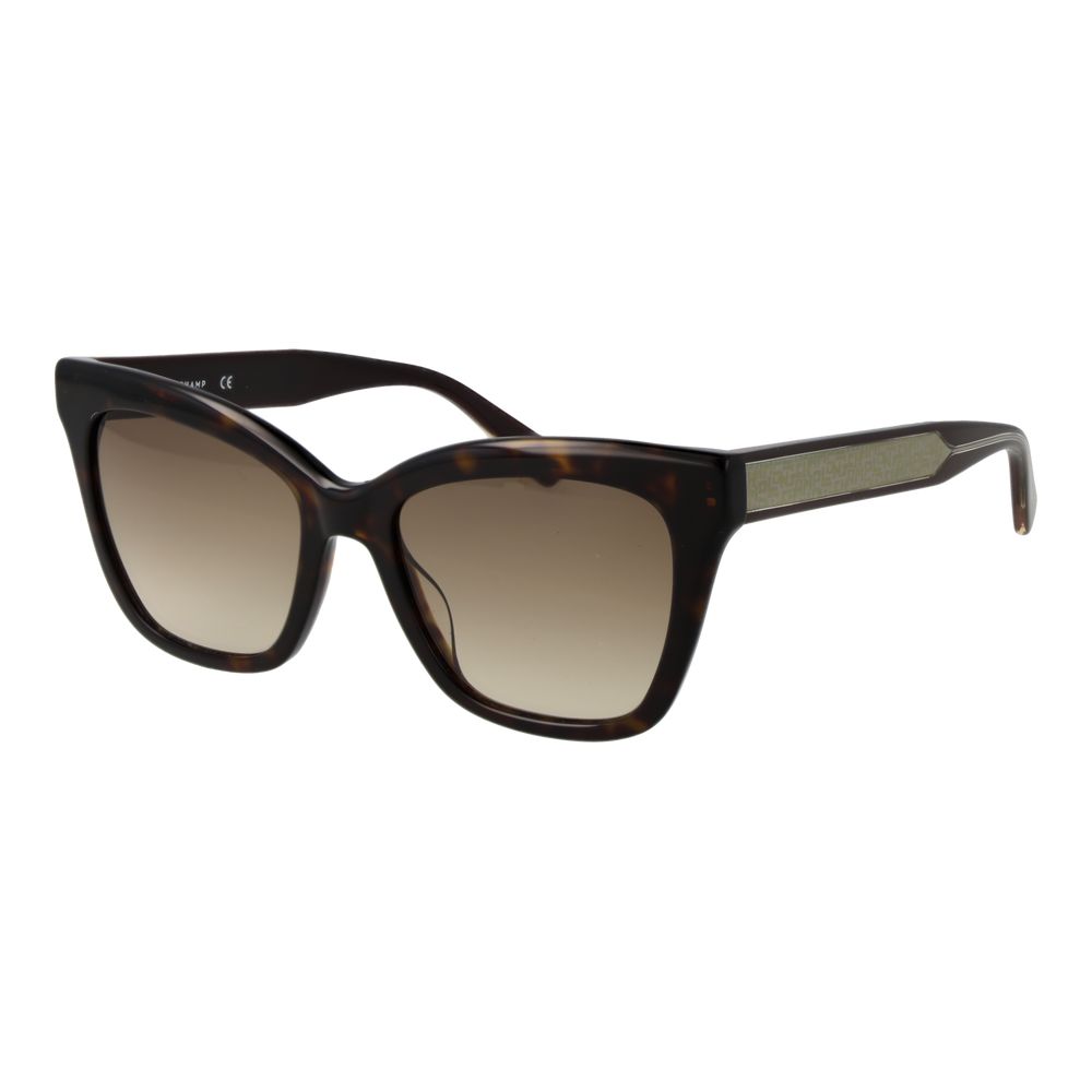 Longchamp Brown Acetate Sunglasses - Luxe Nova