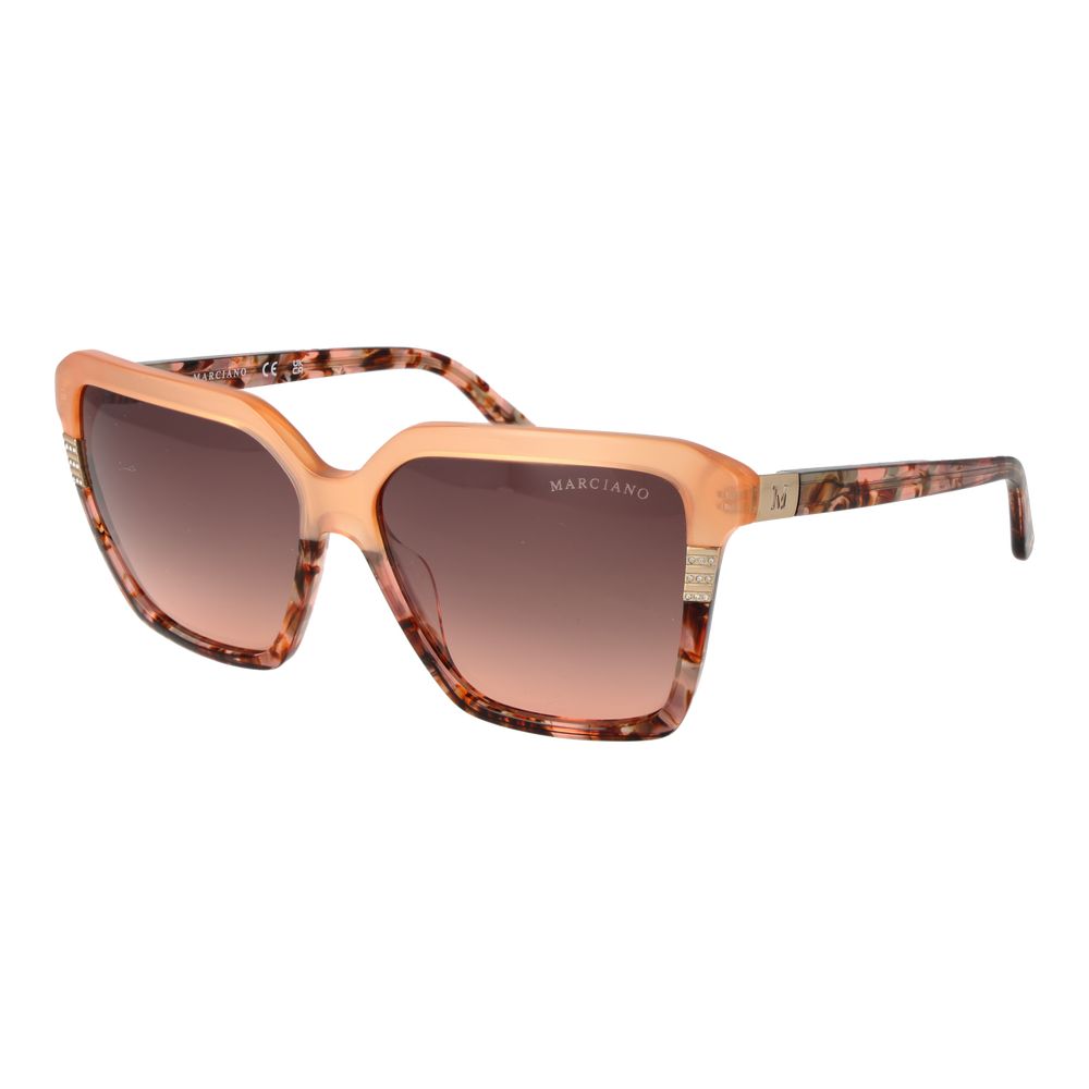 Marciano by Guess Orange Acetate Sunglasses - Luxe Nova