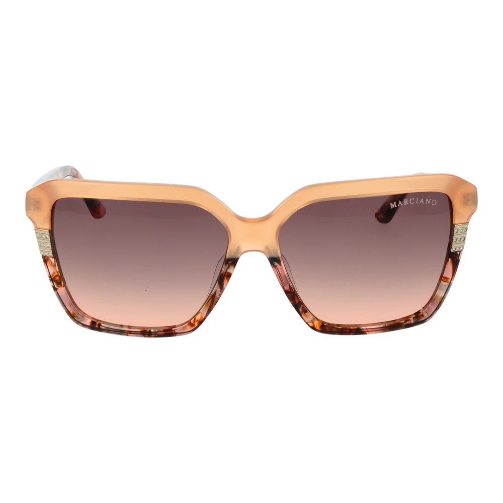 Marciano by Guess Orange Acetate Sunglasses - Luxe Nova