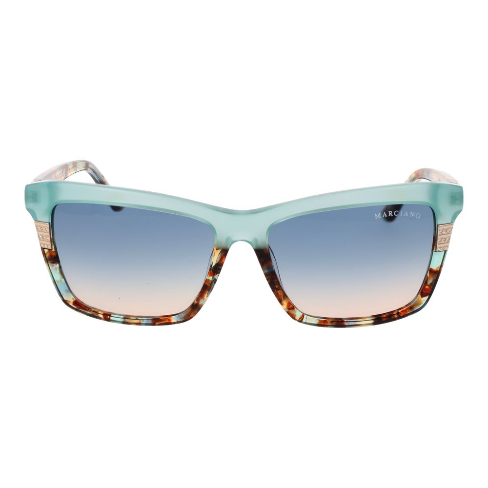 Marciano by Guess Turquoise Acetate Sunglasses - Luxe Nova