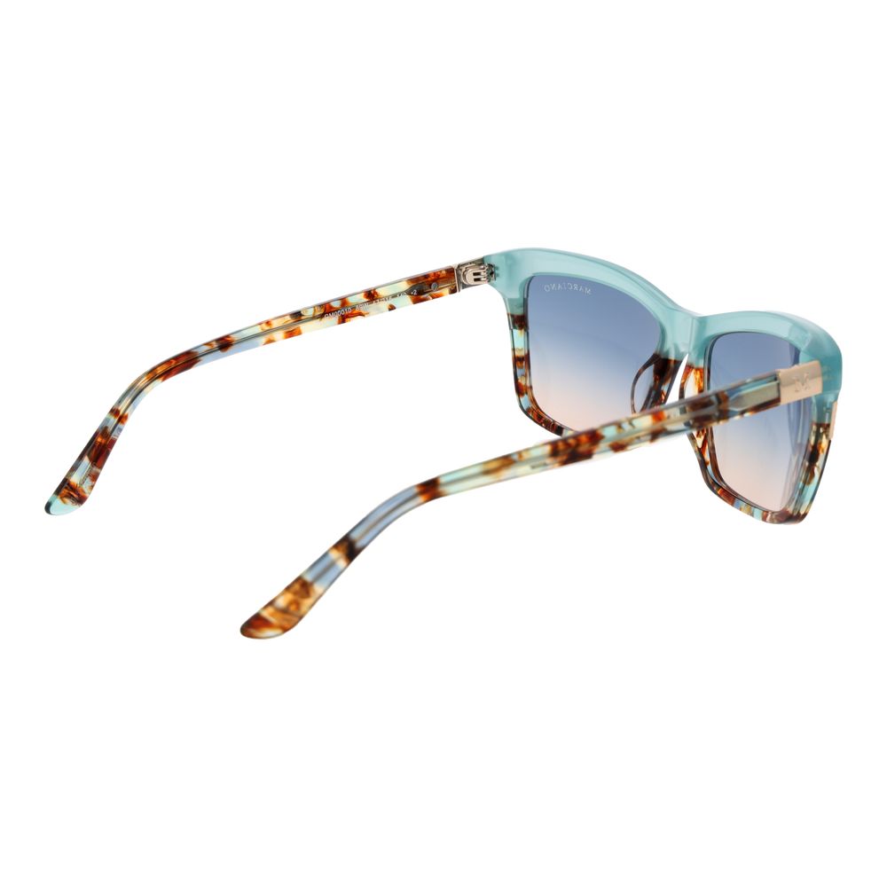 Marciano by Guess Turquoise Acetate Sunglasses - Luxe Nova