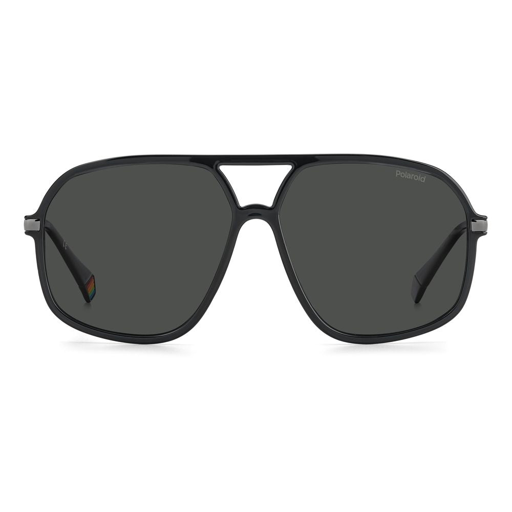 Polaroid Gray Plastic Sunglasses - Luxe Nova