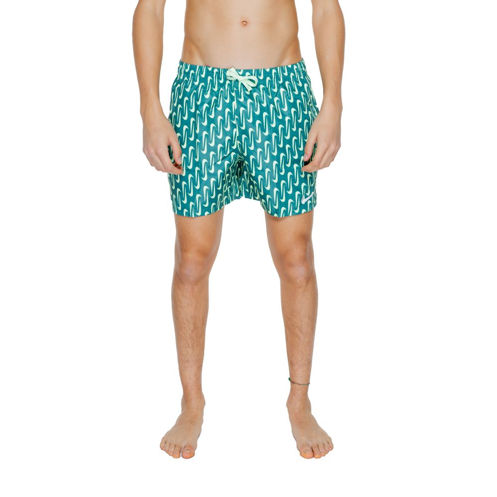 Nike Green Polyester Swim Shorts