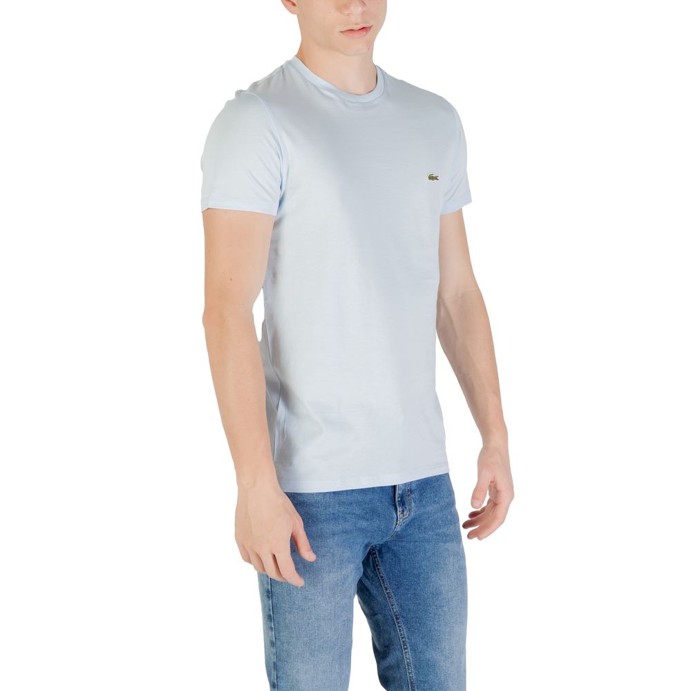 Lacoste Blue Cotton T-Shirt - Luxe Nova