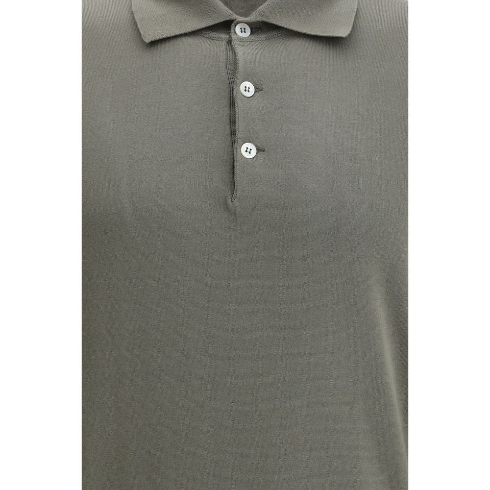 Brunello Cucinelli Bicolor Cotton Shortsleeve Shirt - Luxe Nova