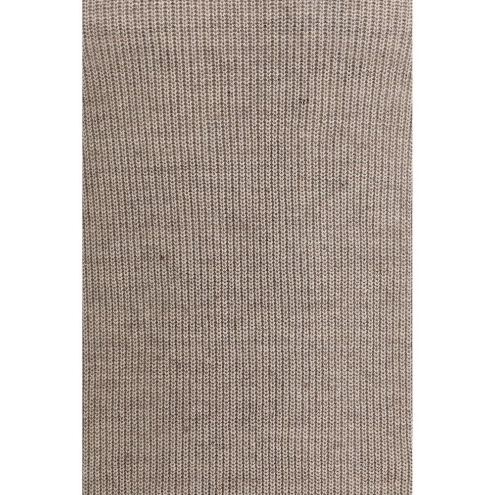 Brunello Cucinelli Beige Linen T-Shirt - Luxe Nova