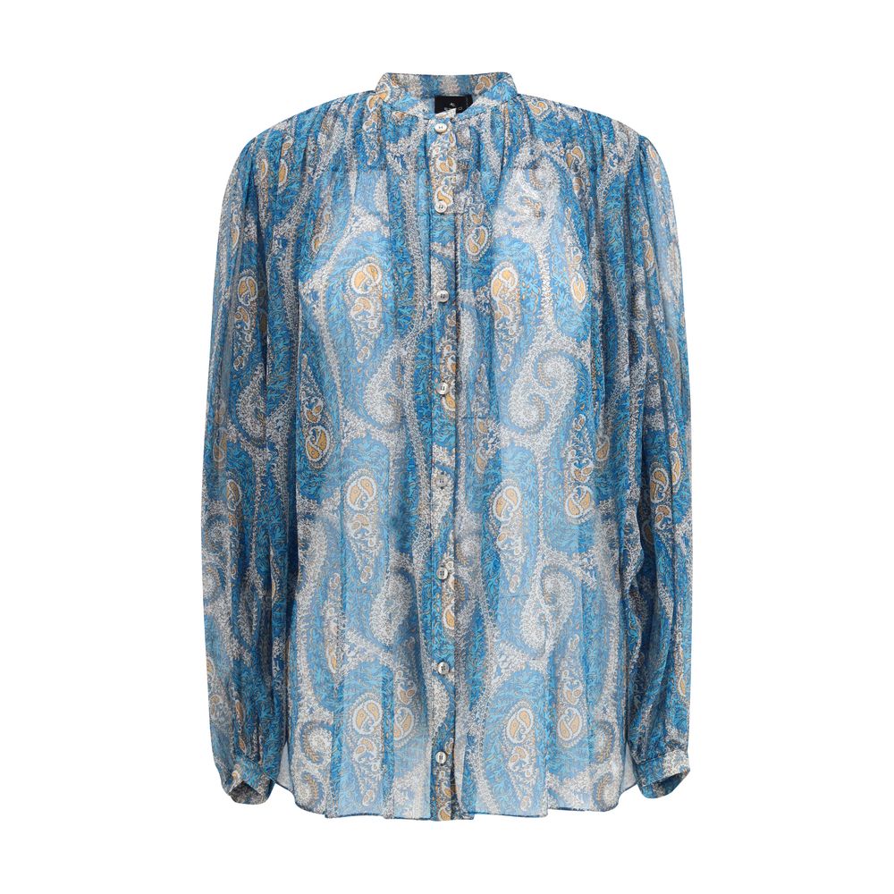 Etro Multicolor Silk Pattern Shirt