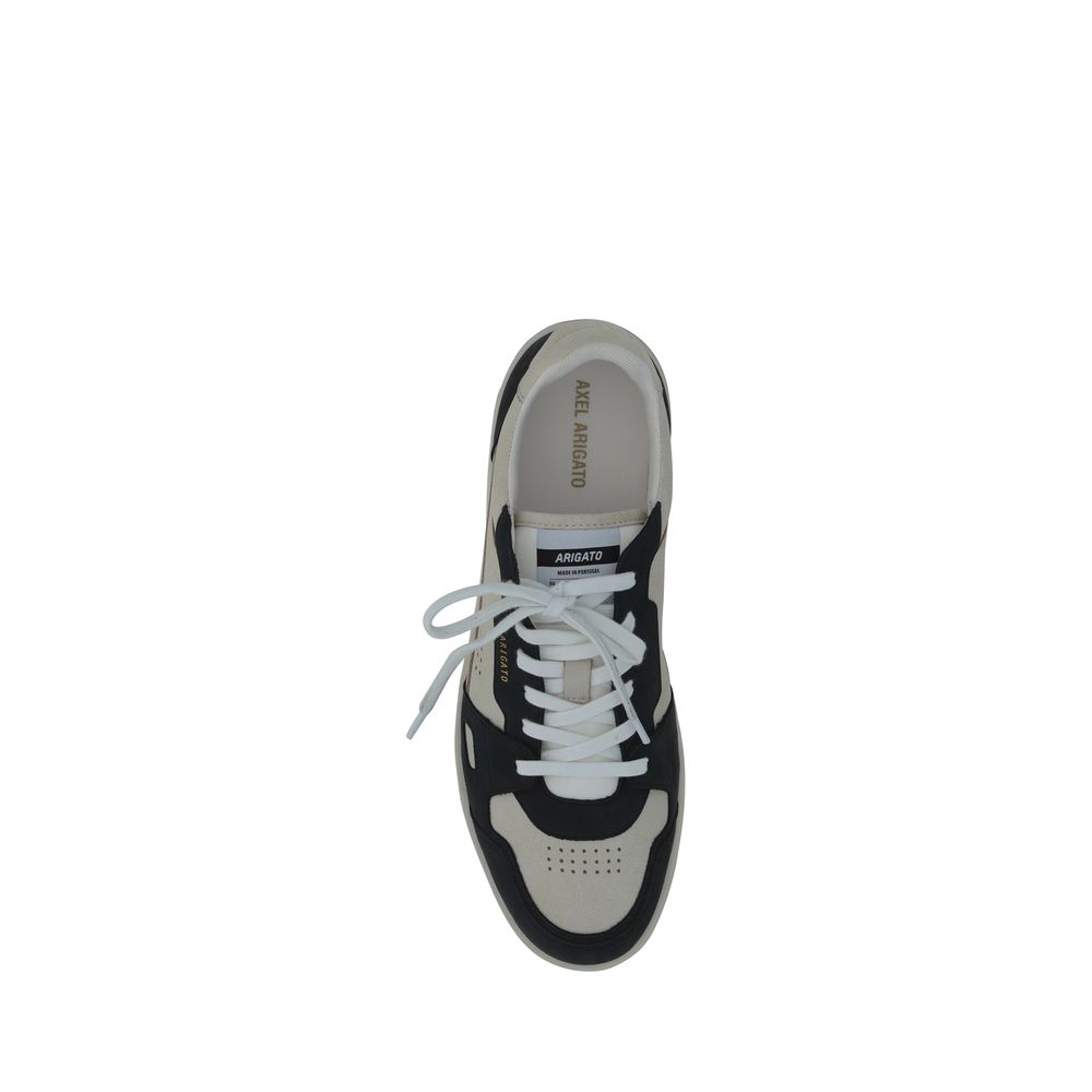 Axel Arigato Black Calf Leather Bos Taurus Low Top Sneakers - Luxe Nova