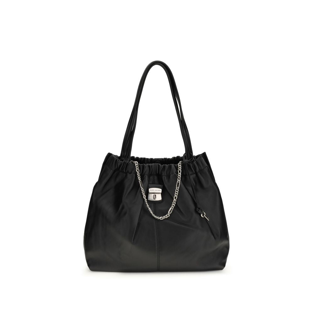 Marc Jacobs Black Calf Leather Bos Taurus Shoulder Bag - Luxe Nova