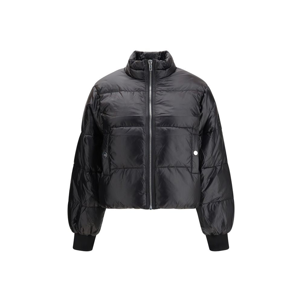 Ganni Black Nylon Shell Jacket