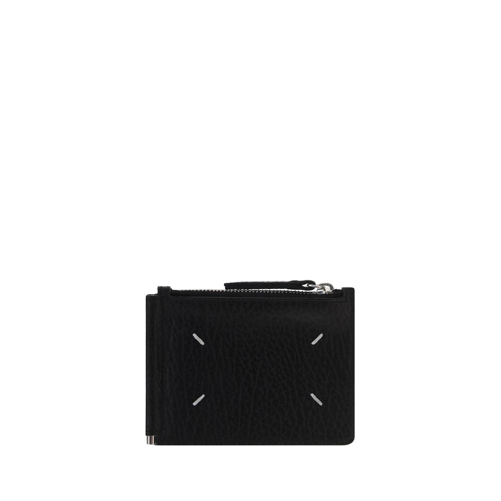 Maison Margiela Black Calf Leather Bos Taurus Wallet - Luxe Nova