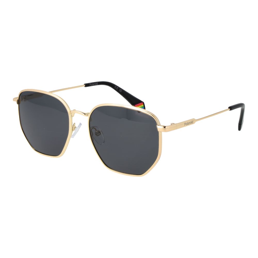 Polaroid Gold Metal Sunglasses - Luxe Nova