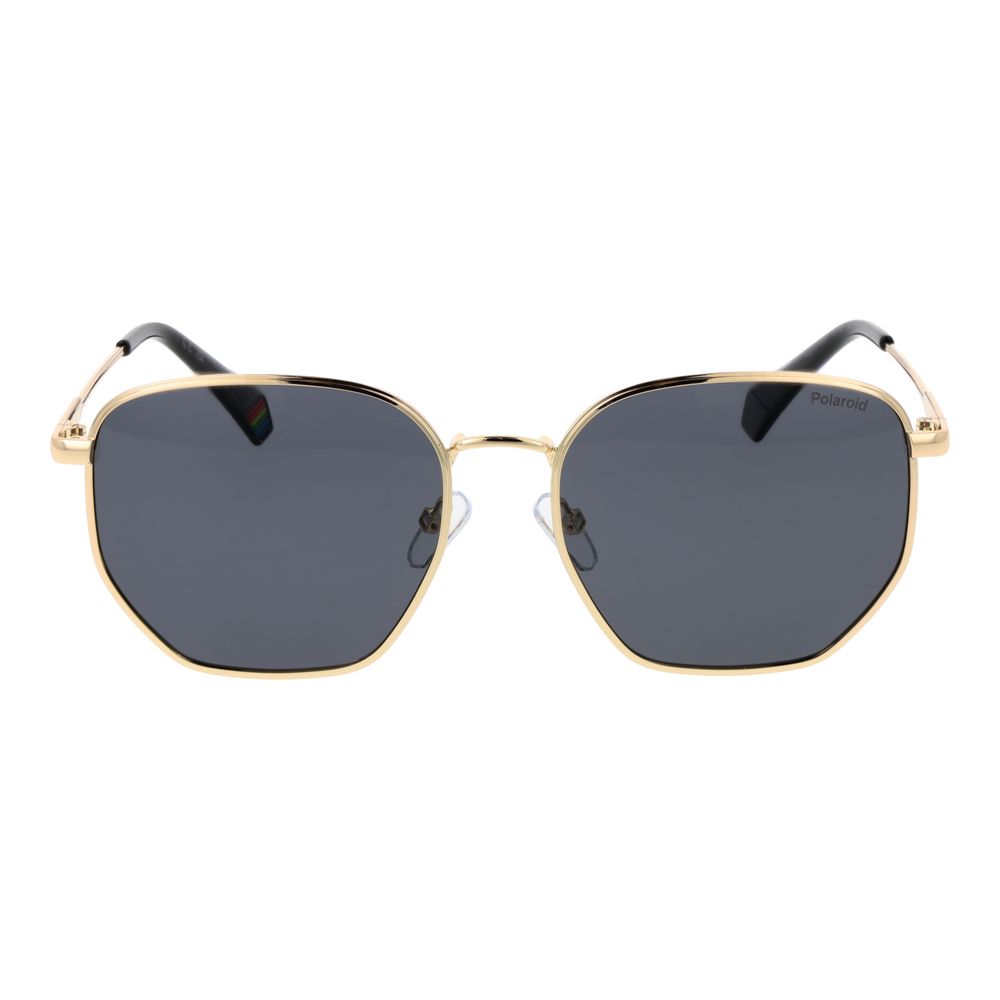 Polaroid Gold Metal Sunglasses - Luxe Nova