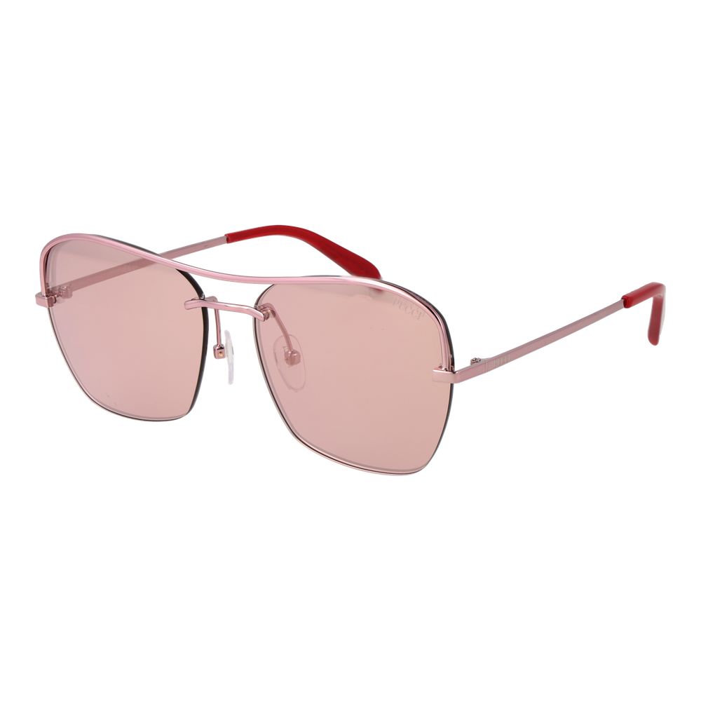 Emilio Pucci Rose Gold Metal Sunglasses - Luxe Nova