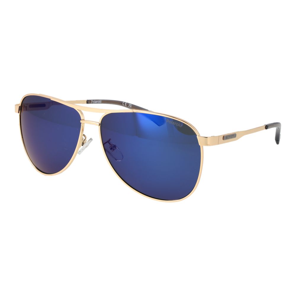 Polaroid Gold Stainless Steel Sunglasses - Luxe Nova