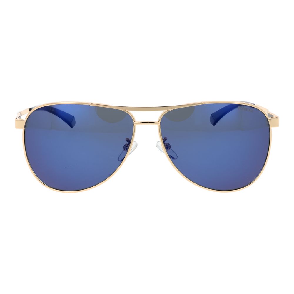 Polaroid Gold Stainless Steel Sunglasses - Luxe Nova