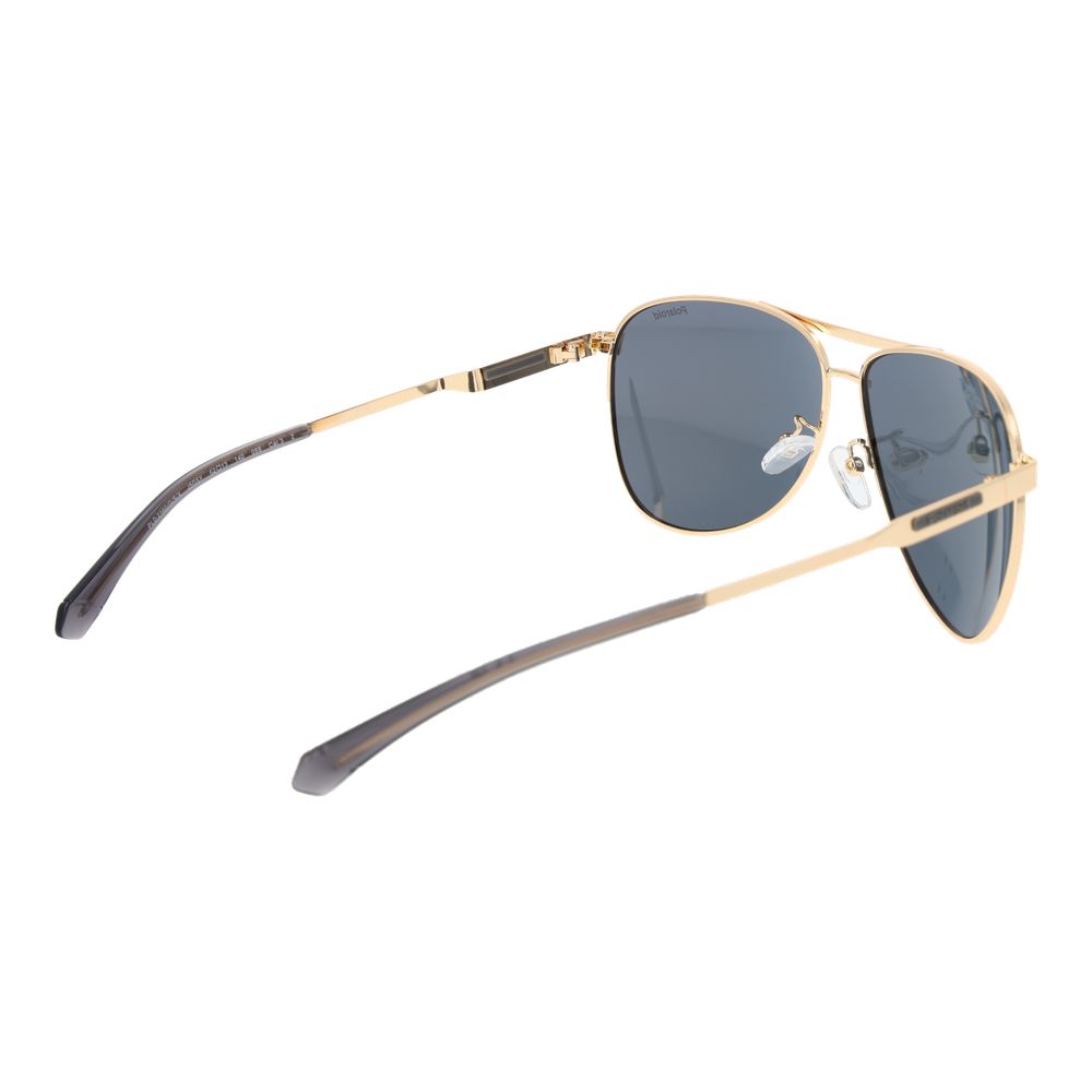 Polaroid Gold Stainless Steel Sunglasses - Luxe Nova