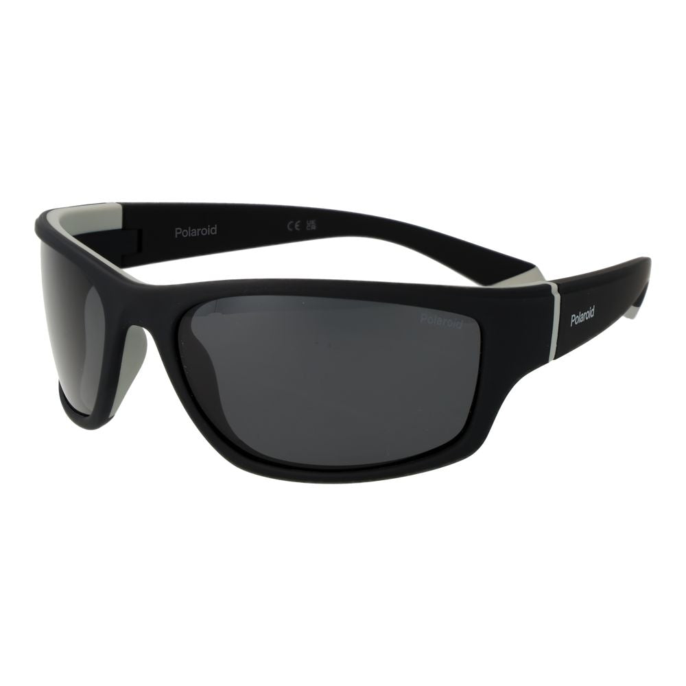 Polaroid Black Rubber Sunglasses - Luxe Nova