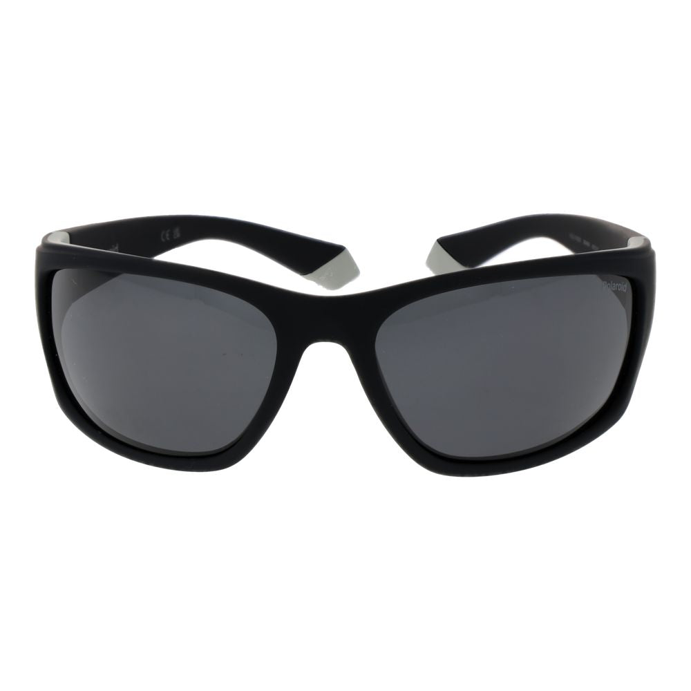 Polaroid Black Rubber Sunglasses - Luxe Nova