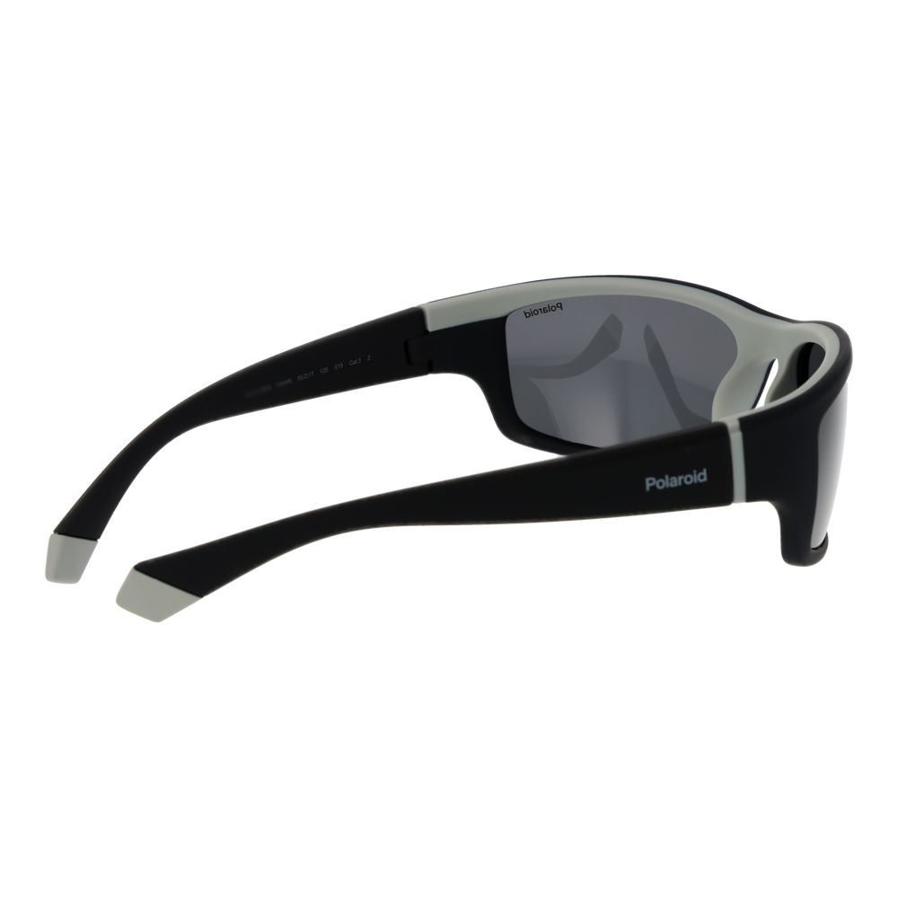 Polaroid Black Rubber Sunglasses - Luxe Nova