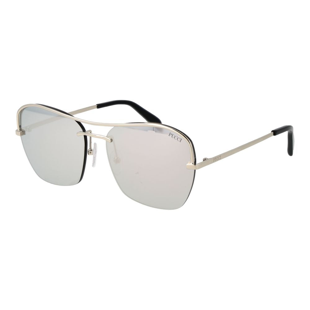 Emilio Pucci Silver Metal Sunglasses - Luxe Nova