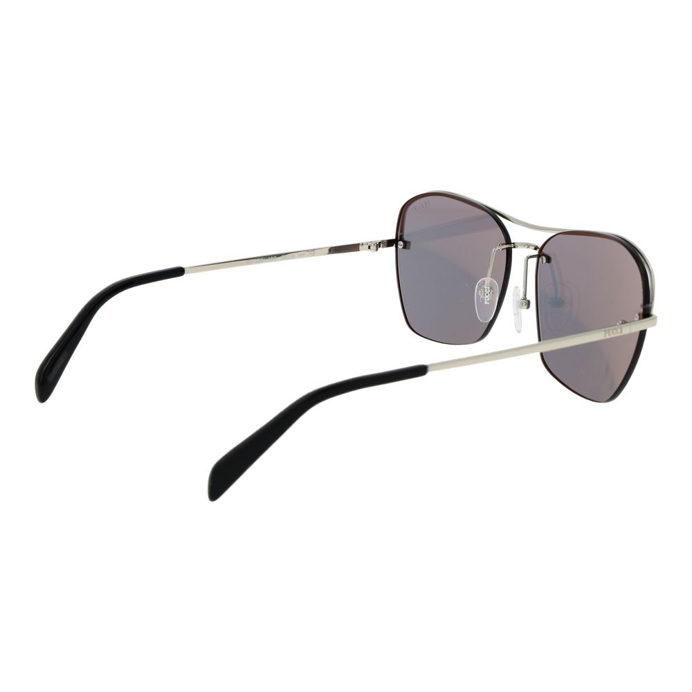 Emilio Pucci Silver Metal Sunglasses - Luxe Nova