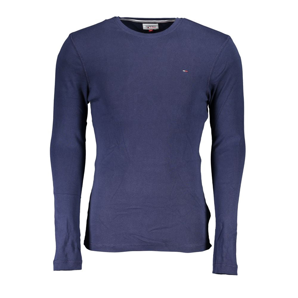 Tommy Hilfiger Blue Organic Cotton Men T-Shirt - Luxe Nova
