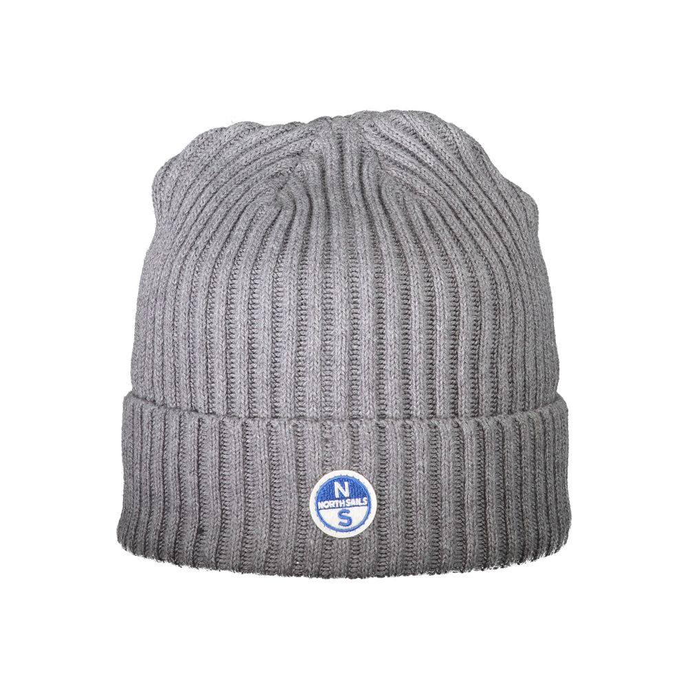 North Sails Grigio Cotton Men Cap - Luxe Nova