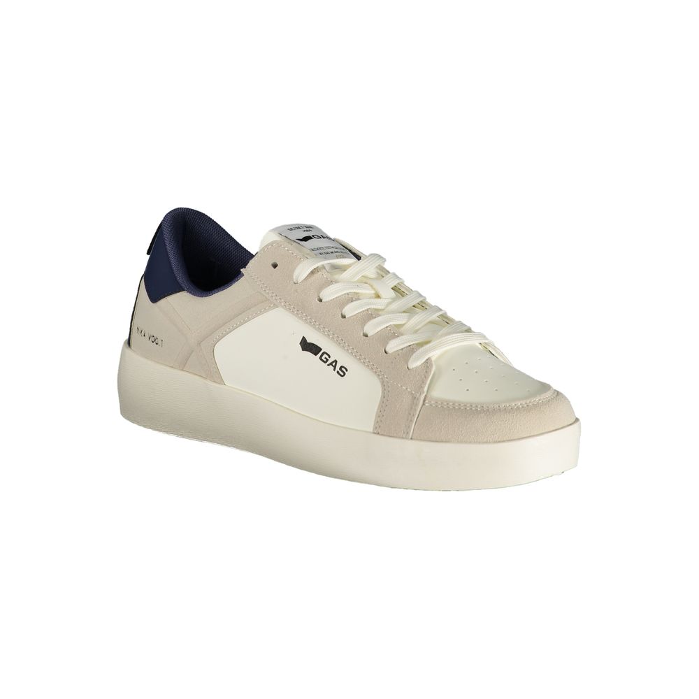 Gas White Polyurethane Men's Sneaker - Luxe Nova