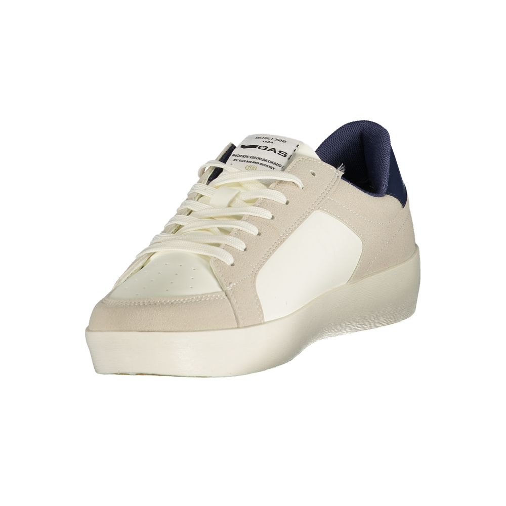 Gas White Polyurethane Men's Sneaker - Luxe Nova