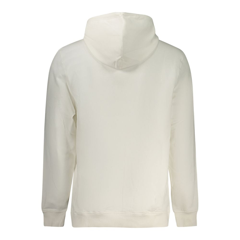 Tommy Hilfiger White Cotton Men's Hoodie - Luxe Nova