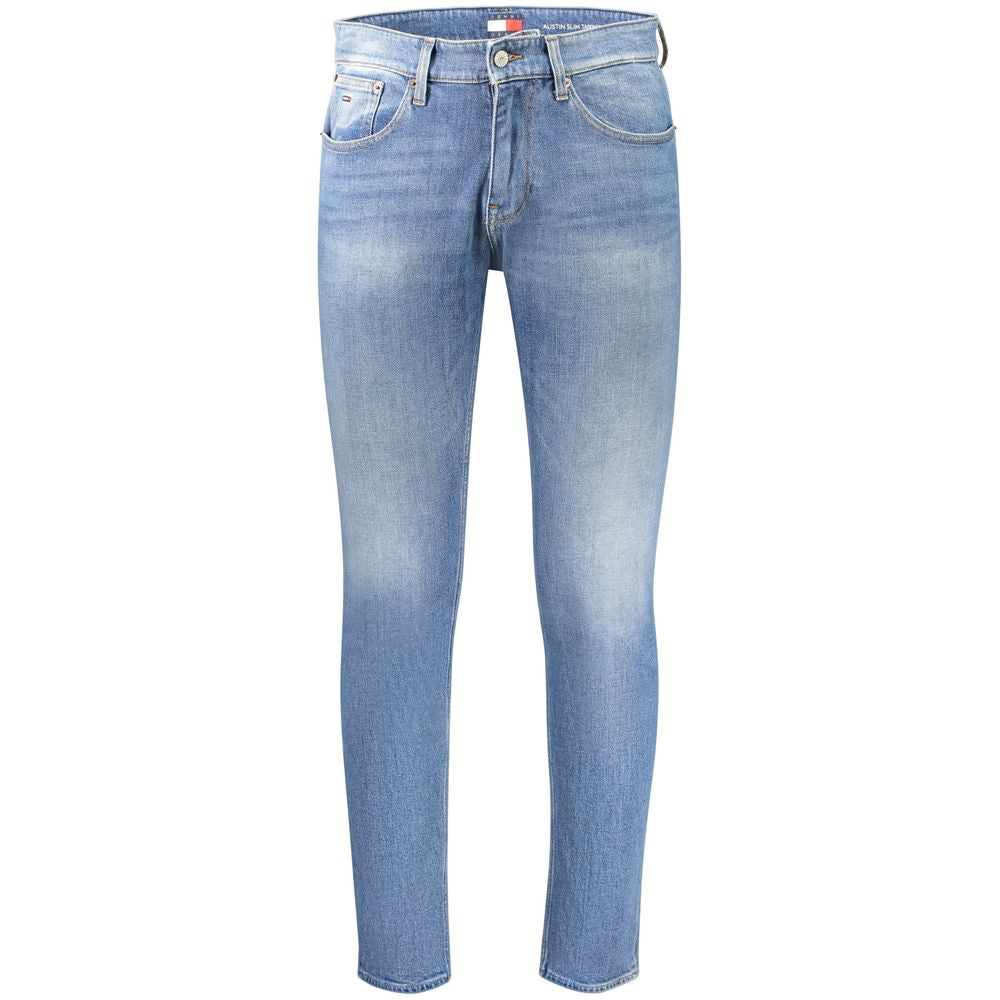 Tommy Hilfiger Blu Cotton Men Jeans - Luxe Nova