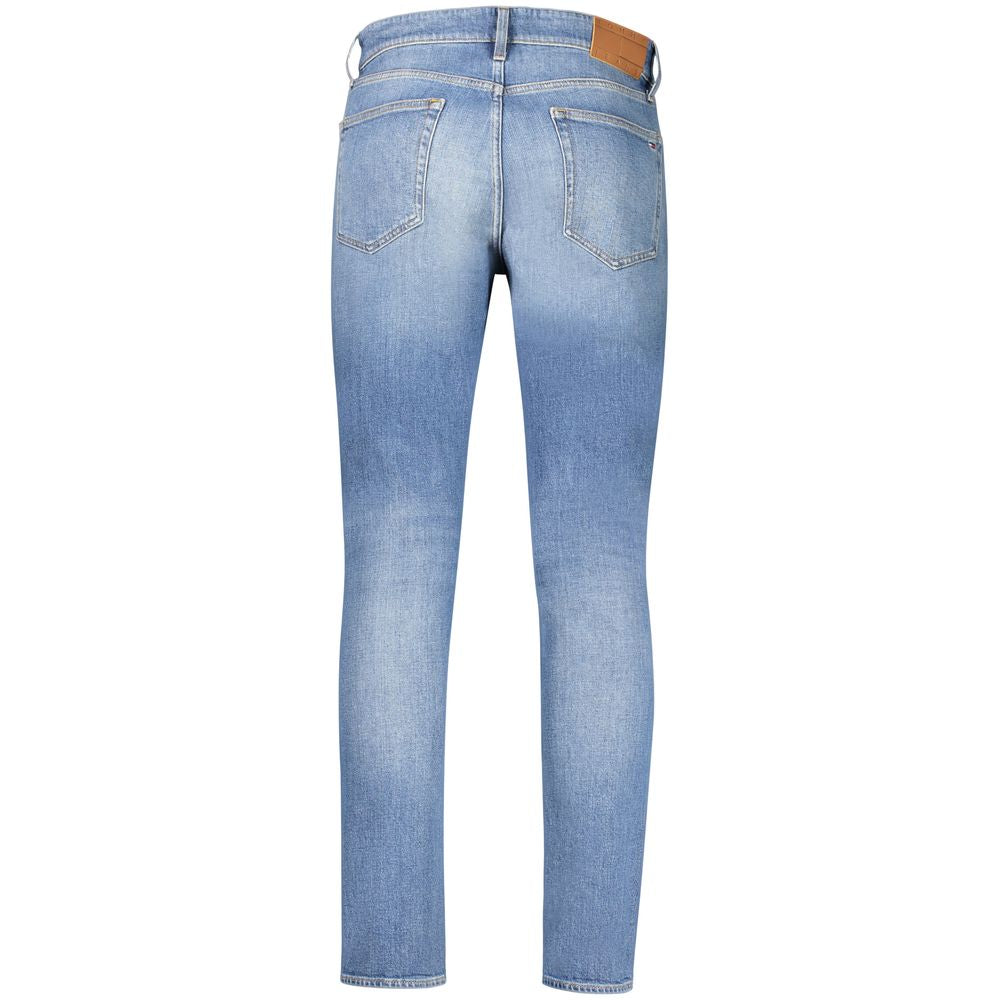 Tommy Hilfiger Blu Cotton Men Jeans - Luxe Nova