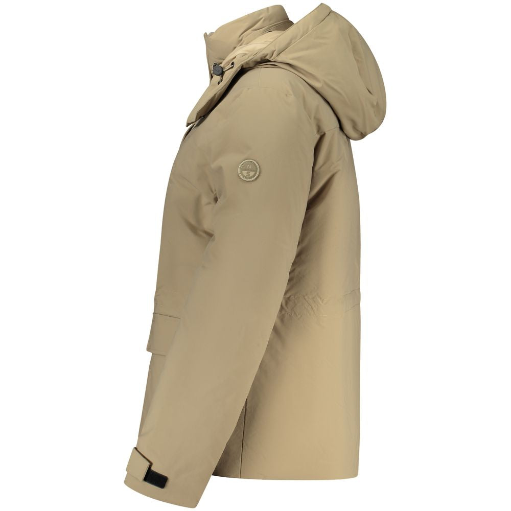 North Sails Marrone Polyester Woman Jacket - Luxe Nova