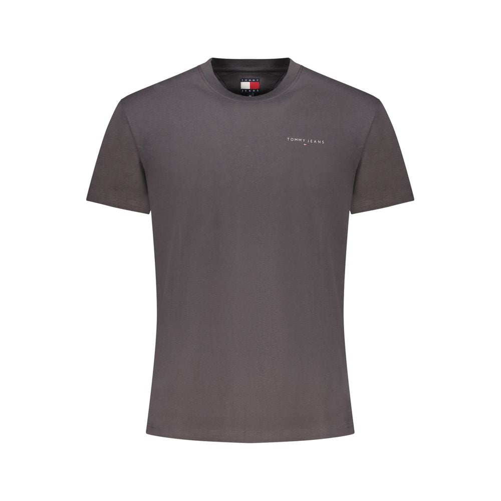 Tommy Hilfiger Grigio Cotton Men T-Shirt - Luxe Nova