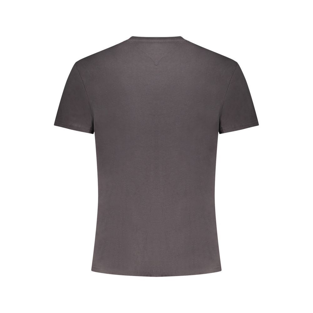 Tommy Hilfiger Grigio Cotton Men T-Shirt - Luxe Nova