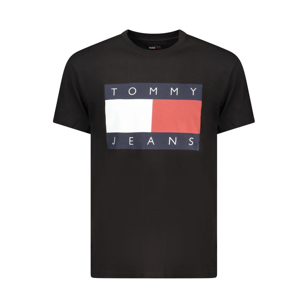 Tommy Hilfiger Nero Cotton Men's T-Shirt - Luxe Nova