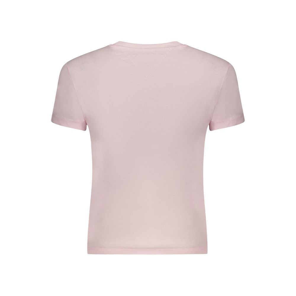 Tommy Hilfiger Rosa Cotton Women T-Shirt - Luxe Nova