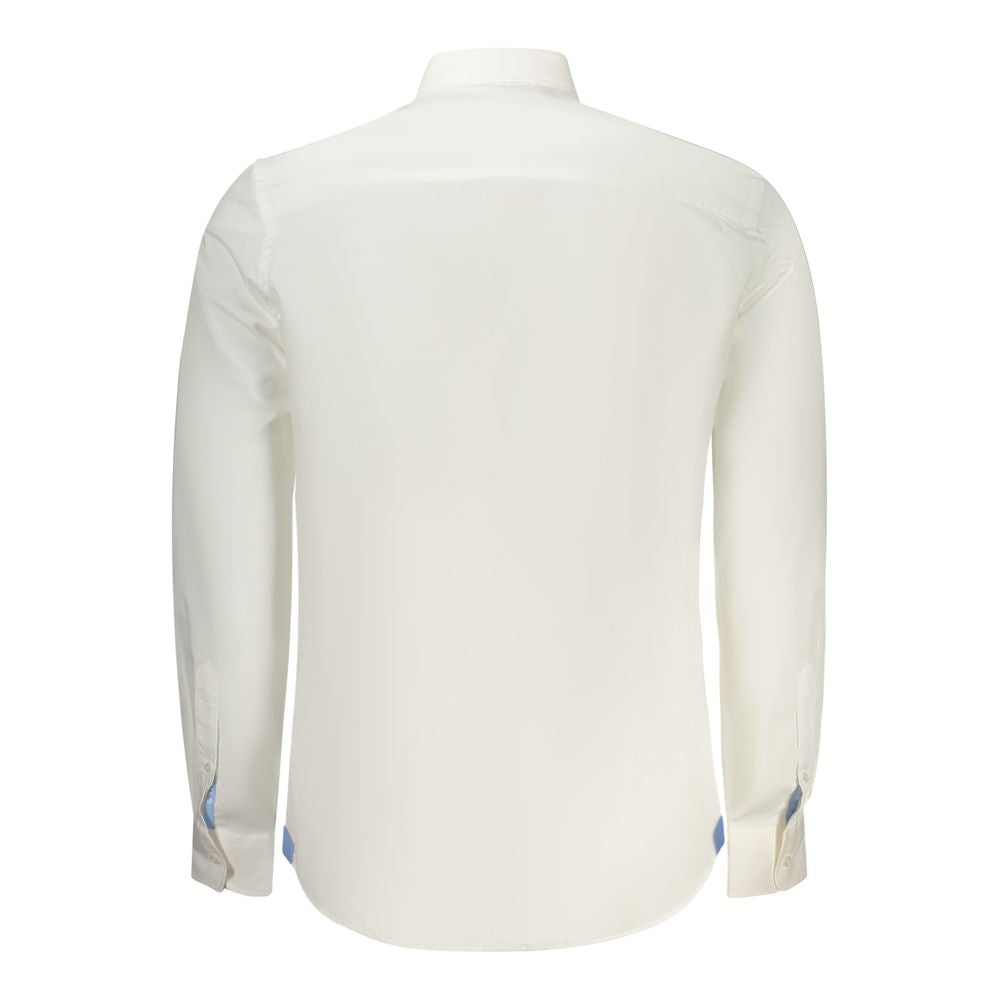 North Sails White Cotton Men's Shirt - Luxe Nova