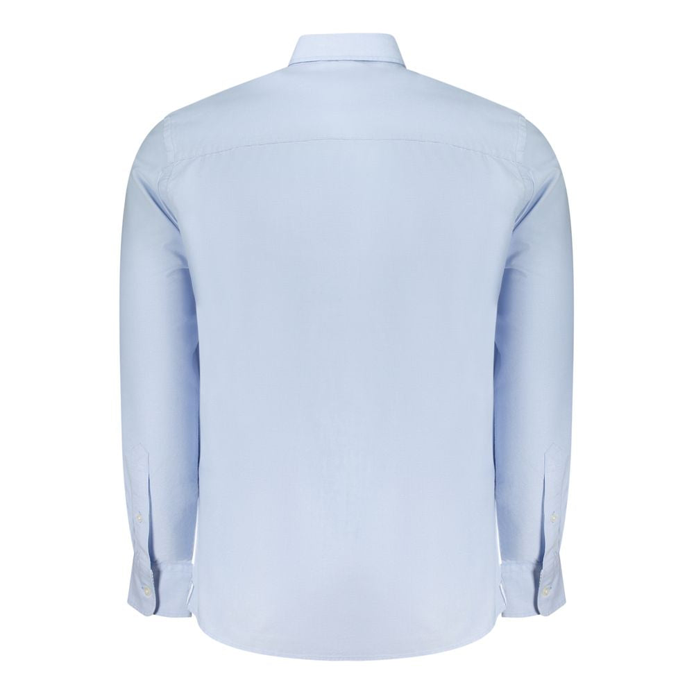 North Sails Azzurro Cotton Men Shirt - Luxe Nova