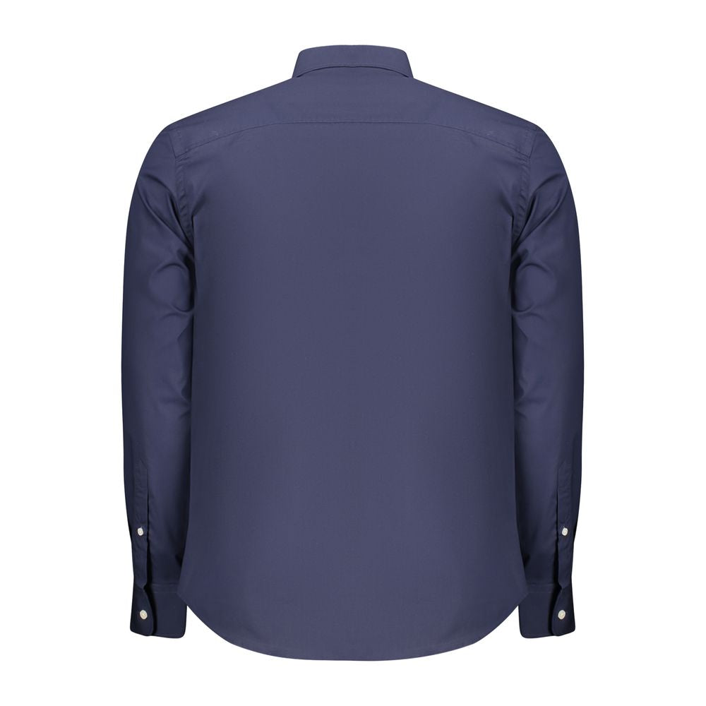 North Sails Blu Cotton Mens Shirt - Luxe Nova