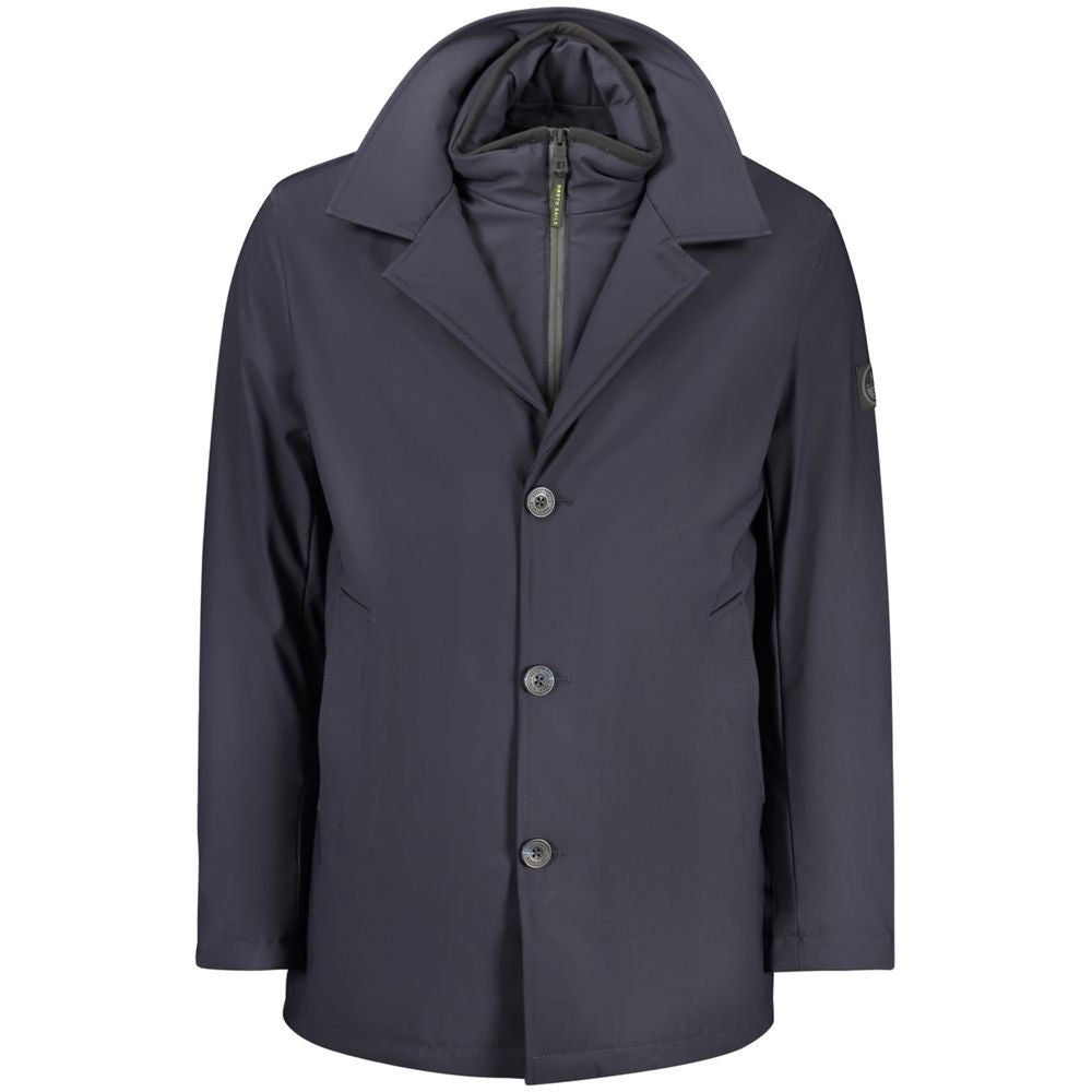 North Sails Blue Polyester Men's Jacket - Luxe Nova