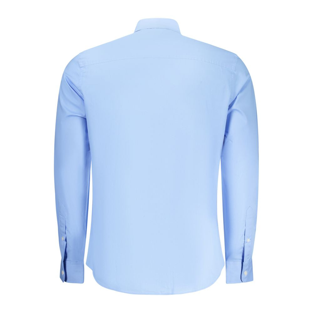 North Sails Azzurro Cotton Men Shirt - Luxe Nova