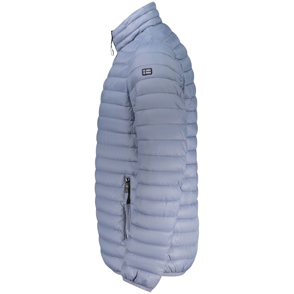 Norway 1963 Azzurro Poliammide Mens Jacket - Luxe Nova