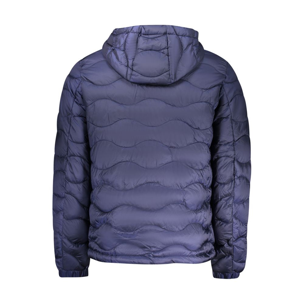 Norway 1963 Blue Polyamide Men's Jacket - Luxe Nova