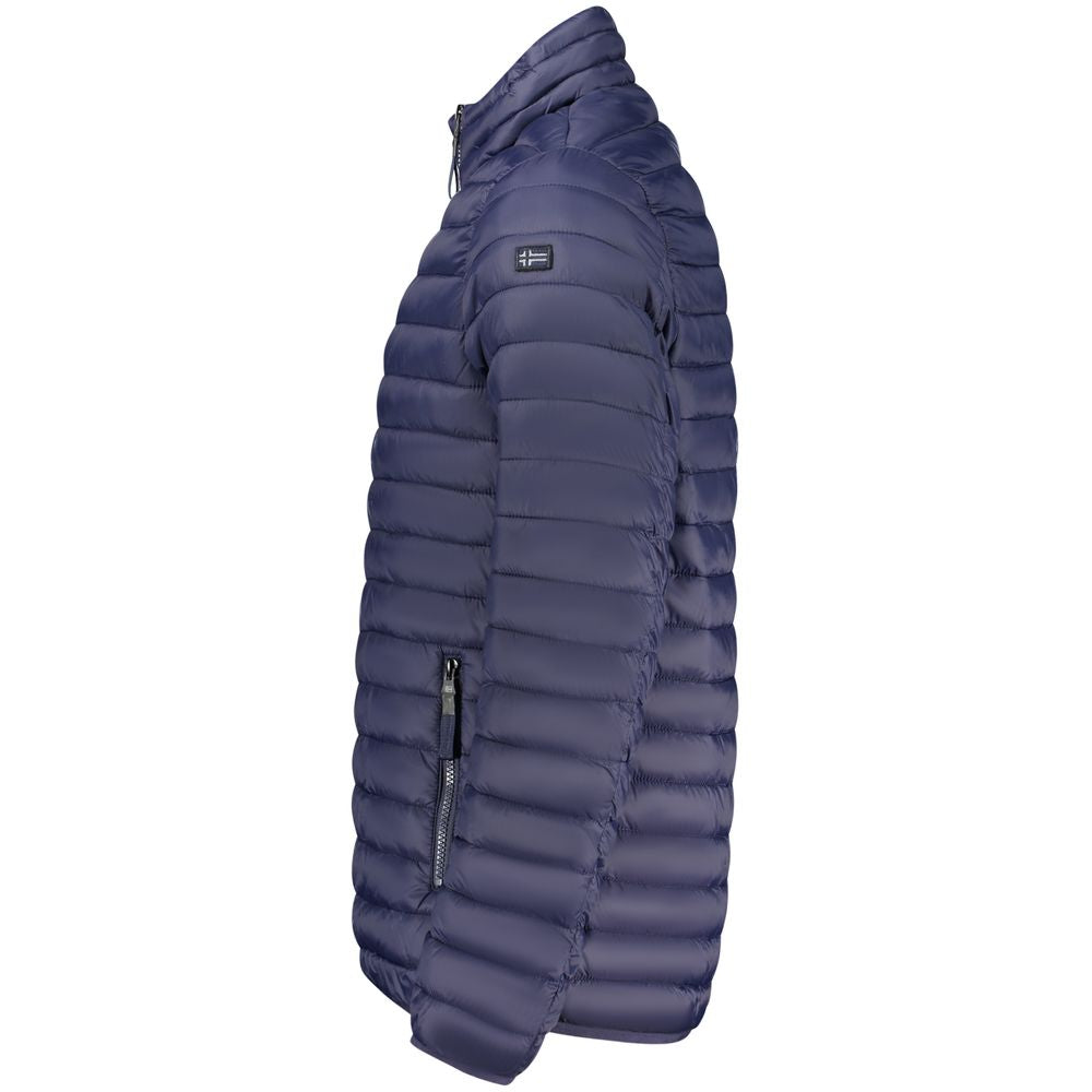 Norway 1963 Blu Poliammide Men's Jacket - Luxe Nova