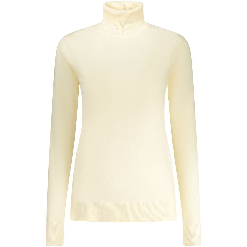 Norway 1963 Bianco Viscosa Donna Maglia - Luxe Nova