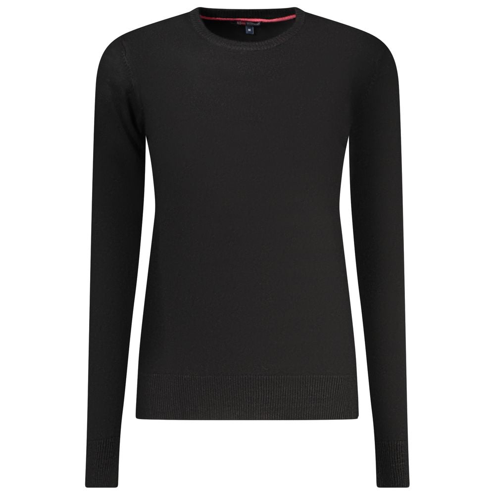 Norway 1963 Black Viscose Women Sweater - Luxe Nova
