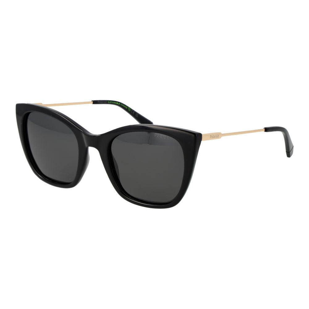 Polaroid Black Polyester Sunglasses - Luxe Nova